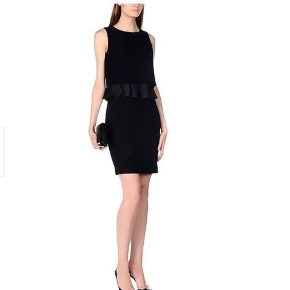 Armani Collezioni Ruffle Detail Dress - Size 6